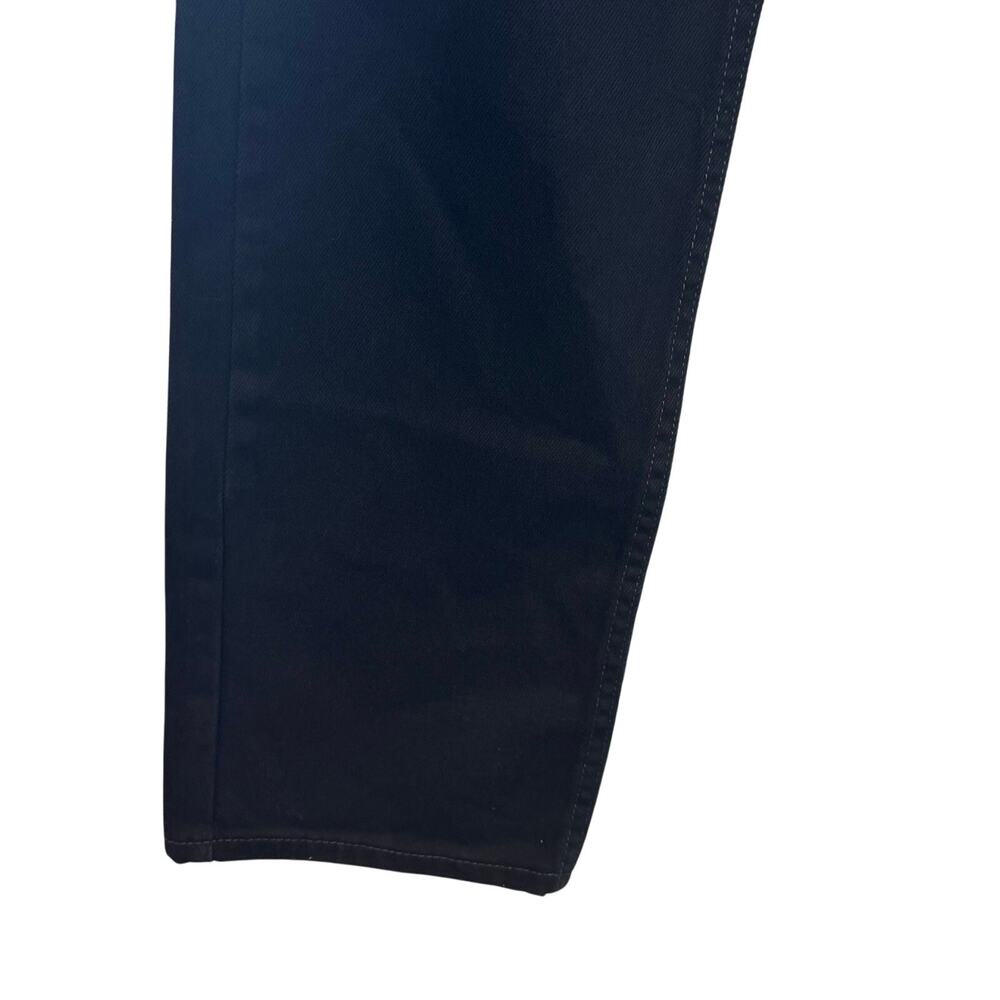 Levis 505 Jeans Mens 40x30 Black Dark Wash Regular Fit Straight Leg Denim NWT - Picture 5 of 16